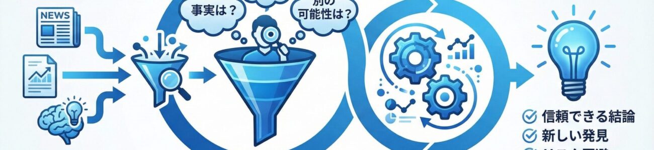 「懐疑的」の意味とは？ビジネスで評価される「健全な疑い」と「嫌われる不信感」の違い
