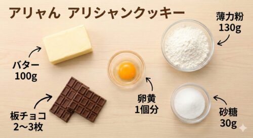 【恋愛成就!?】ありしゃんクッキーのレシピと効果を完全解説!本家の味を再現するコツとは?