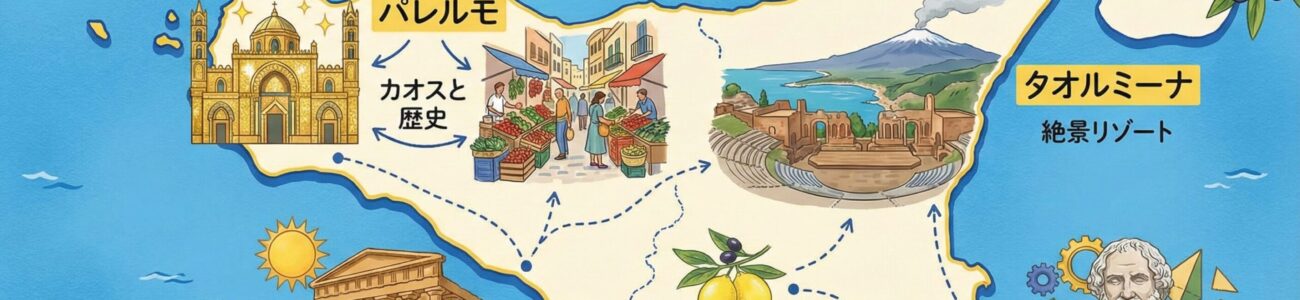 シチリア島観光完全ガイド｜「美しきカオス」と美食に溺れる地中海の十字路