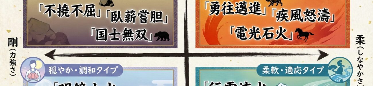 座右の銘にしたい「かっこいい四字熟語」厳選18｜意味と由来で選ぶ、一生モノの言葉