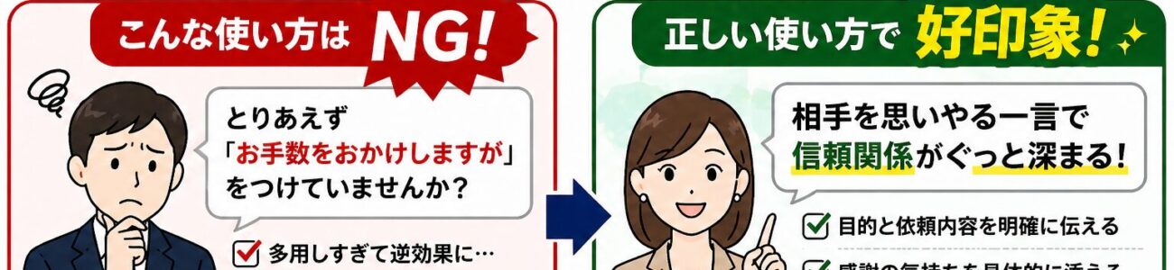 「お手数をおかけしますが」で損してない？ 依頼が"快諾"に変わる魔法のメール術