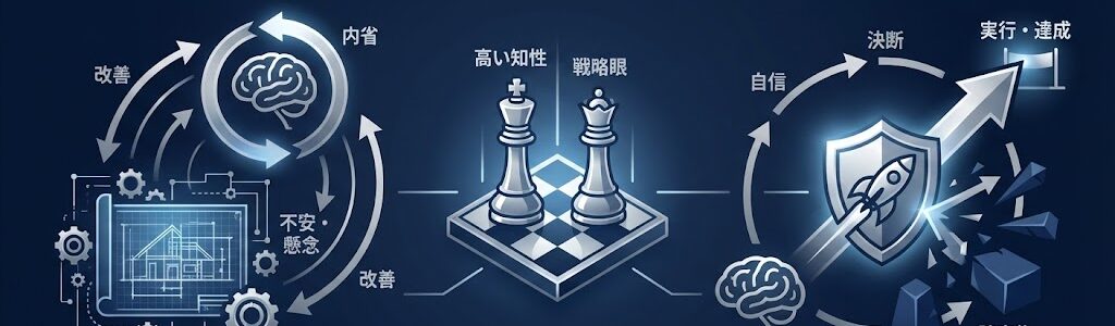 INTJ-T（建築家・慎重型）の性格特徴｜-Aとの違いや強み、生きづらさの解消法を徹底解説