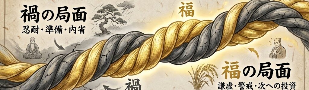 「禍福は糾える縄の如し」の意味と使い方｜人生の荒波を乗りこなす「心の羅針盤」