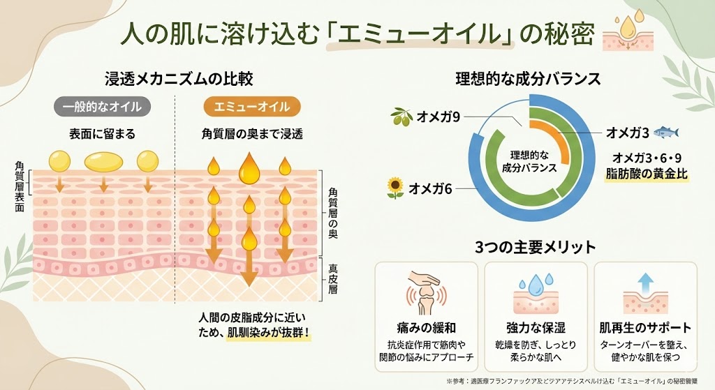 エミューの真実｜人懐っこい性格からオイルの驚くべき効能まで専門家が解説