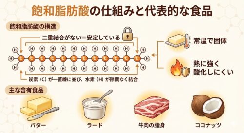 飽和脂肪酸とは？体に悪いという説の真実と健康的な付き合い方を専門家が解説