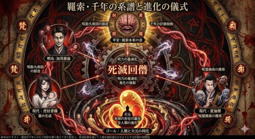 羂索（けんじゃく）とは？正体・目的から仏教的由来まで徹底解説【呪術廻戦】