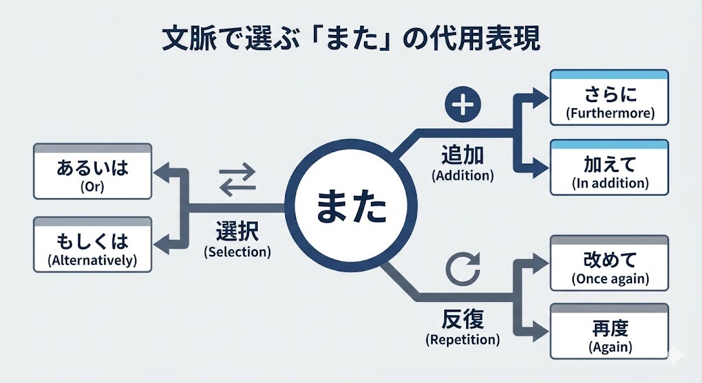 「また」の言い換え決定版！ビジネス・メールで語彙力を高める使い分け30選