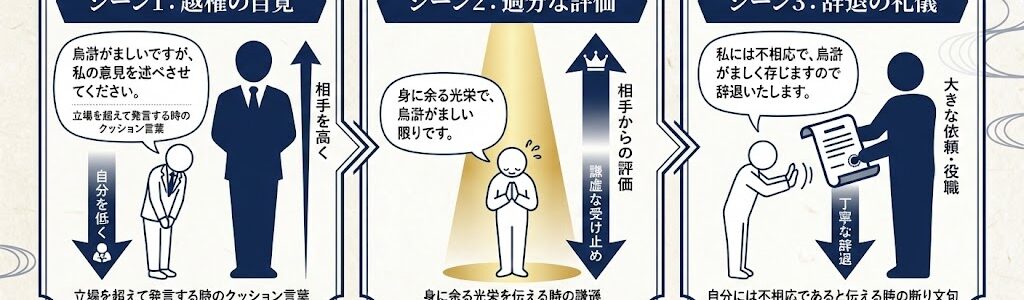「烏滸がましい」の意味と正しい使い方｜ビジネスでの言い換えや類語をプロが解説