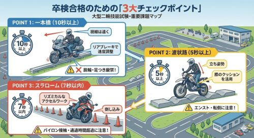 大型二輪免許を最短・確実に取得する完全ガイド｜費用・難易度とプロが教える合格のコツ