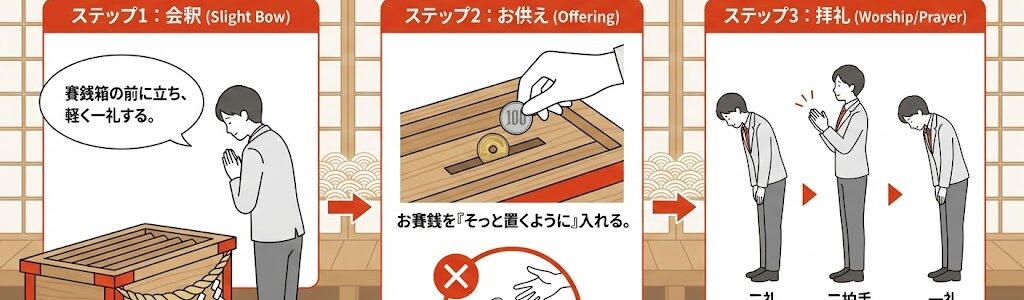 お賽銭の意味とは？なぜお金を供えるの？由来や正しい作法、金額の決め方を徹底解説