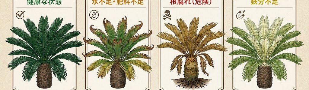 ソテツ（蘇鉄）の育て方完全ガイド｜枯らさないコツや風水効果、剪定時期を解説