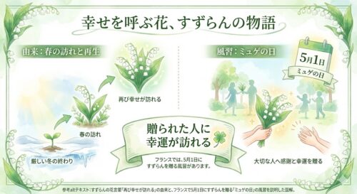 すずらんの花言葉は？「再び幸せが訪れる」に込められた願いと贈る際のマナー