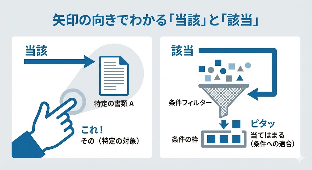 「当該」の意味と使い方は？「該当」との違いやビジネス・公用文での例文を徹底解説