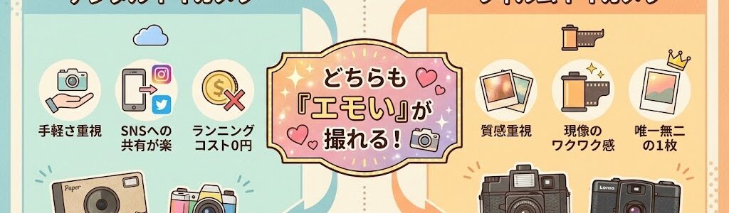 トイカメラで日常を「エモい」作品に。失敗さえ愛おしくなる魅力と選び方