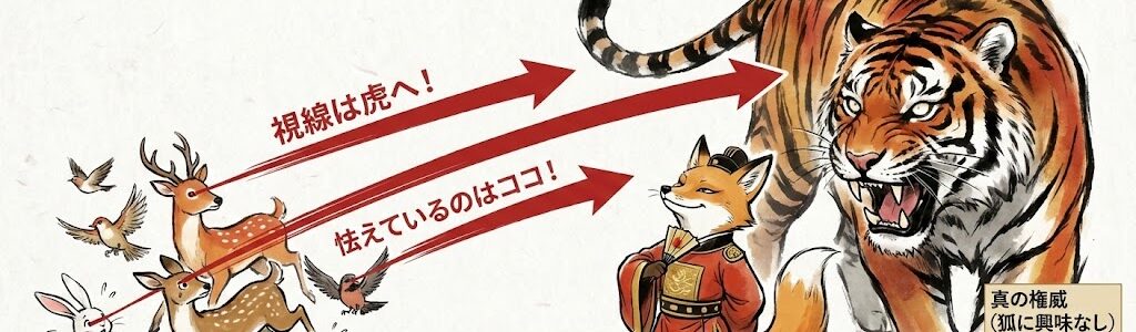 虎の威を借る狐（とらのいをかるきつね）の意味とは？由来やビジネスでの使い方を徹底解説