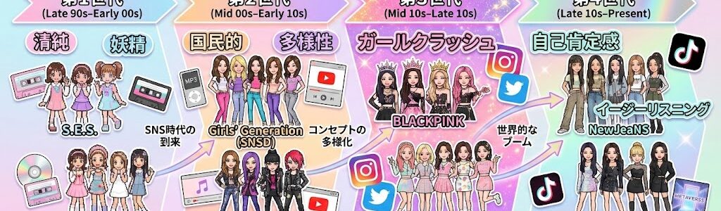 ヨジャドルとは?意味や由来、今さら聞けないK-POP用語を徹底解説!