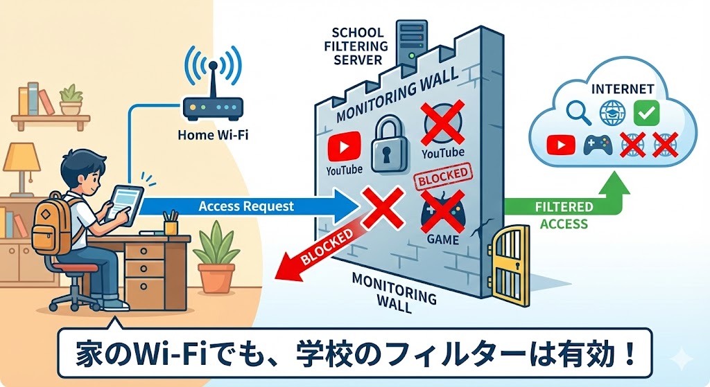 学校のタブレットでYouTubeは見れる?「裏ワザ」のリスクとバレる仕組みを徹底解説