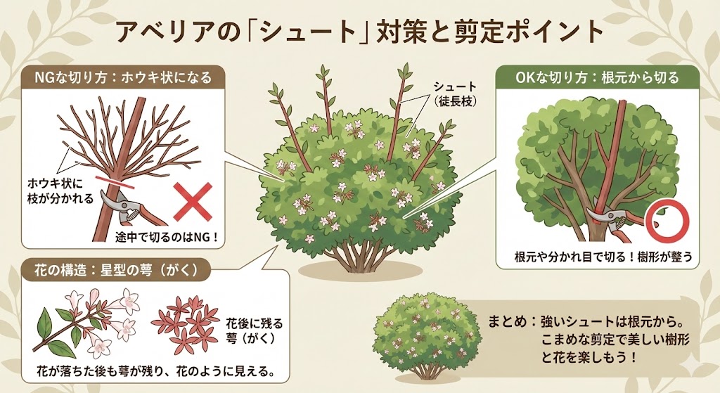 アベリアの育て方完全ガイド｜長く咲く花の魅力と失敗しない剪定のコツ