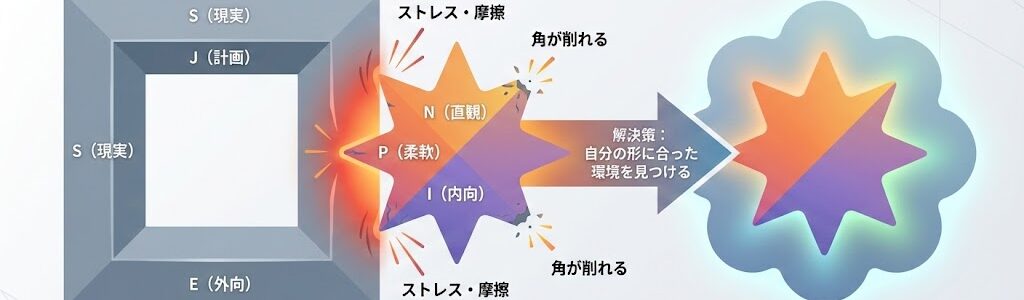 MBTI生きづらさランキング｜なぜ「あのタイプ」は社会で苦労するのか？原因と対策を徹底解説