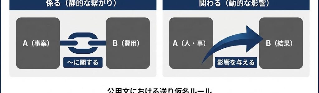「係る（かかる）」の意味と使い方は？ビジネス・公用文での正しい使い分けを解説