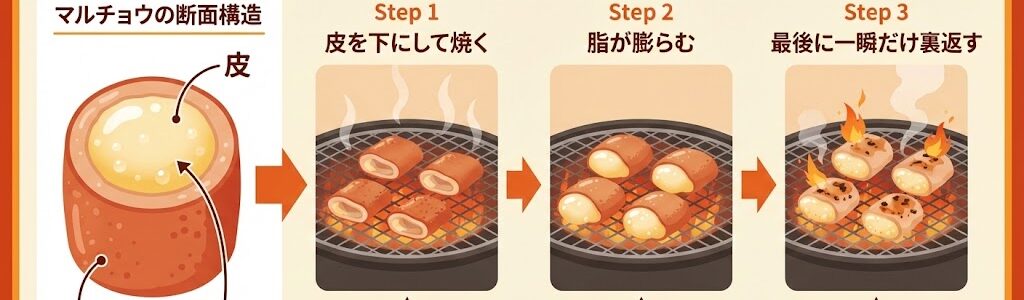 マルチョウとは？部位の特徴から失敗しない焼き方、コプチャンとの違いを徹底解説