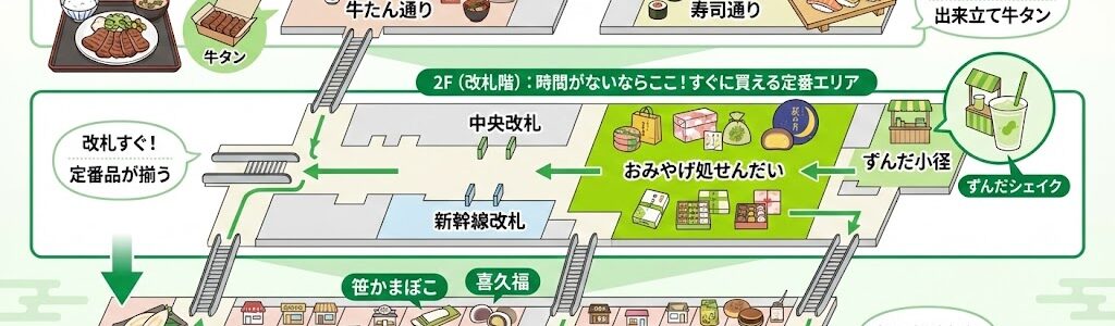 仙台のお土産決定版！地元通が教える「絶対に外さない」定番から最新スイーツまで