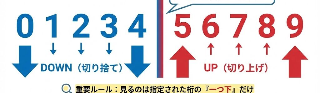 四捨五入のやり方を完全解説！小数点・エクセルの数式から英語表現まで