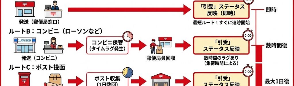 ゆうゆうメルカリ便の日数は何日？らくらく便との比較や遅い時の原因を徹底解説
