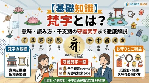 梵字とは？意味・読み方・干支別の守護梵字までわかりやすく解説