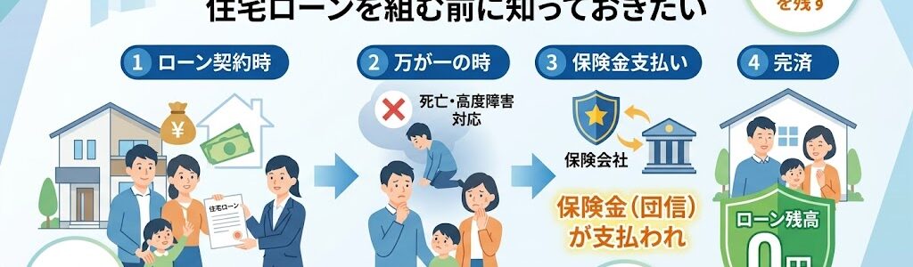 団信とは？住宅ローンを組む前に知っておきたいこと