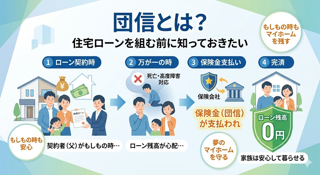 団信とは?住宅ローンを組む前に知っておきたいこと